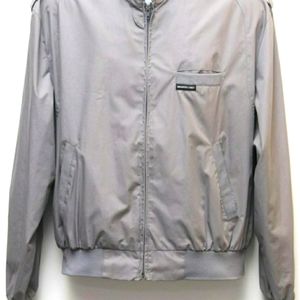 Grey Members Only Vintage Jacket (100% Authentic)